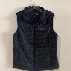 Patagonia Dark Blue Quilted Vest
